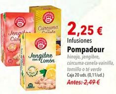Oferta de Pompadour - Infusiones por 2,25€ en SPAR