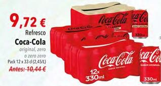Oferta de Coca-cola - Refresco por 9,72€ en SPAR