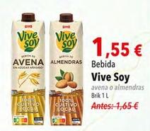 Oferta de Vivesoy - Bebida por 1,55€ en SPAR