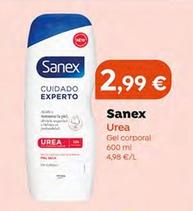 Oferta de Sanex - Urea Gel Corporal por 2,99€ en SPAR