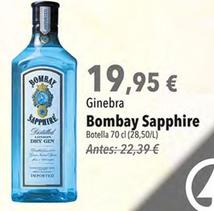 Oferta de Bombay Sapphire - Ginebra por 19,95€ en SPAR