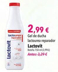 Oferta de Lactovit - Gel De Ducha Lactourea Reparador por 2,99€ en SPAR