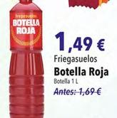 Oferta de Botella Roja - Friegasueloa por 1,49€ en SPAR