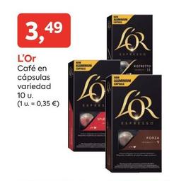 Oferta de Cápsulas de café por 3,49€ en Suma Supermercados