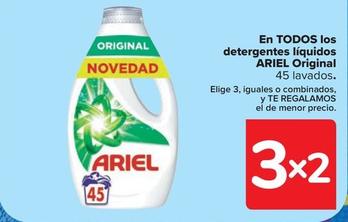 Oferta de Ariel - En Todos Los Detergentes Líquidos Original en Carrefour Market