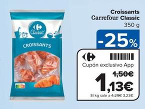 Oferta de Carrefour - Croissants por 1,13€ en Carrefour Market