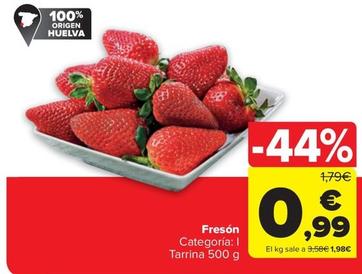 Oferta de Fresón por 0,99€ en Carrefour Market
