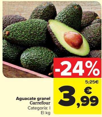 Oferta de Carrefour - Aguacate Granel por 3,99€ en Carrefour Market