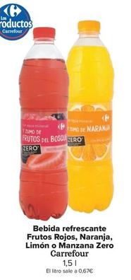 Oferta de Carrefour - Bebida Refrescante Frutos Rojos por 1€ en Carrefour Market