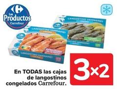 Oferta de Carrefour - Cajas De Langostinos Congelados en Carrefour Market