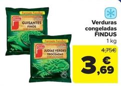 Oferta de Findus - Verduras Congeladas por 3,69€ en Carrefour Market