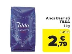 Oferta de Tilda - Arroz Basmati  por 2,79€ en Carrefour Market