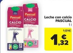 Oferta de Pascual - Leche Con Calcio por 1,32€ en Carrefour Market