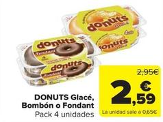 Oferta de Donuts - Glacé, Bombón O Fondant por 2,59€ en Carrefour Market
