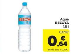 Oferta de Bezoya - Agua por 0,64€ en Carrefour Market