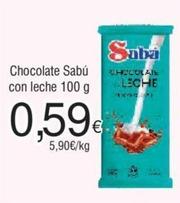 Oferta de Chocolate por 0,59€ en Froiz