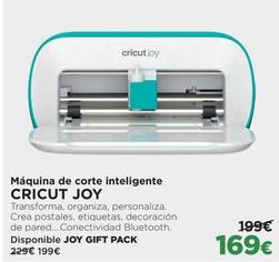 Oferta de Cricut Joy Máquina De Corte Inteligente por 169€ en El Corte Inglés