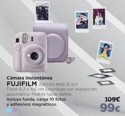 Oferta de Fujifilm - Cámara Instantánea por 99€ en El Corte Inglés