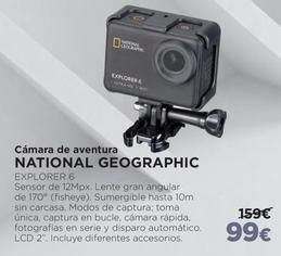 Oferta de National Geographic - Cámara De Aventura por 99€ en El Corte Inglés