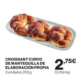 Oferta de Croissants por 2,75€ en El Corte Inglés