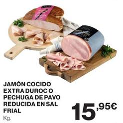 Oferta de Frial - Jamón Cocido Extra Duroc / Pechuga De Pavo Reducida En Sal por 15,95€ en El Corte Inglés