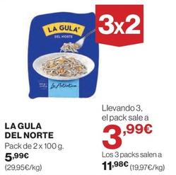 Oferta de La Gula Del Norte - Pack De 2x por 5,99€ en El Corte Inglés