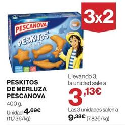 Oferta de Pescanova - Peskitos De Merluza por 4,69€ en El Corte Inglés