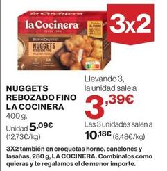 Oferta de La Cocinera - Nuggets Rebozado Fino por 5,09€ en El Corte Inglés
