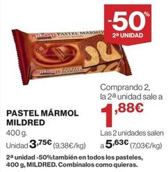 Oferta de Pasteles por 3,75€ en El Corte Inglés