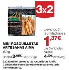 Oferta de Aima - Mini Rosquilletas Artesanas por 2,05€ en El Corte Inglés