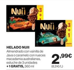 Oferta de Nuii - Helado por 2,99€ en El Corte Inglés
