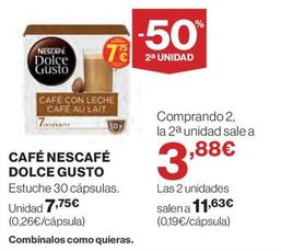 Oferta de Nescafé - Café Dolce Gusto por 7,75€ en El Corte Inglés