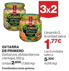 Oferta de Gvtarra - De Primero por 2,65€ en El Corte Inglés