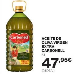 Oferta de Carbonell - Aceite De Oliva Virgen por 47,95€ en El Corte Inglés