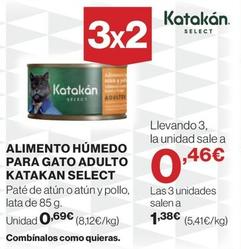 Oferta de Katakán - Alimento Húmedo Para Gato Adulto por 0,69€ en El Corte Inglés
