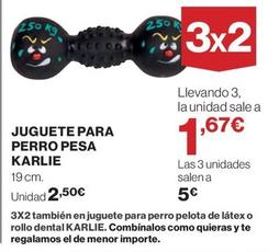 Oferta de Juguete Para Perro Pesa Karlie por 2,5€ en El Corte Inglés