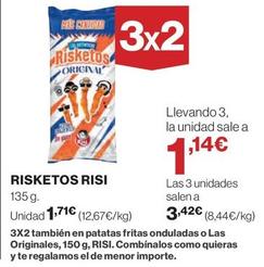 Oferta de Risi - Risketos por 1,71€ en El Corte Inglés