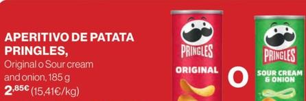 Oferta de Pringles - Aperitivo De Patata por 2,85€ en El Corte Inglés