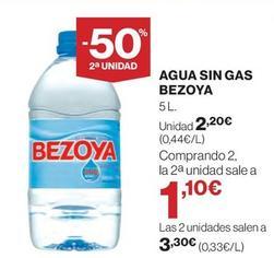Oferta de Bezoya - Agua Sin Gas por 2,2€ en El Corte Inglés