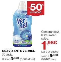 Oferta de Vernel - Suavizante por 3,95€ en El Corte Inglés