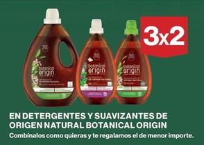 Oferta de Botanical Origin - En Detergentes Y Suavizantes De Origen Natural en El Corte Inglés
