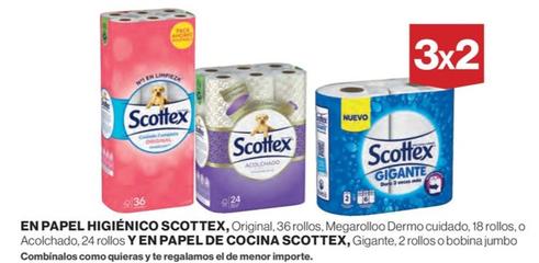 Oferta de Scottex - En Papel De Cocina Y En Papel De Cocina en El Corte Inglés