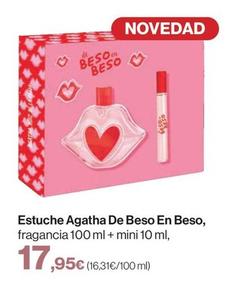 Oferta de De Beso En Beso - Estuche Agatha por 17,95€ en El Corte Inglés