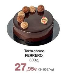 Oferta de Ferrero - Tarta Choco por 27,95€ en El Corte Inglés