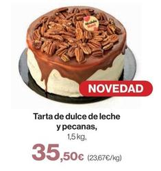 Oferta de Tarta De Dulce De Leche Y Pecanas por 35,5€ en El Corte Inglés