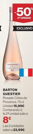 Oferta de Barton Guestier - Rosado Côtes De Provence por 15,99€ en El Corte Inglés