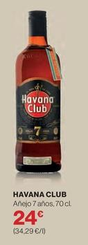 Oferta de Havana Club - Añejo 7 Años por 24€ en El Corte Inglés