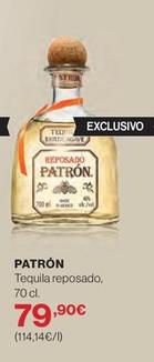 Oferta de Tequila por 79,9€ en El Corte Inglés