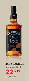 Oferta de Jack Daniel's - Mclaren por 22,25€ en El Corte Inglés