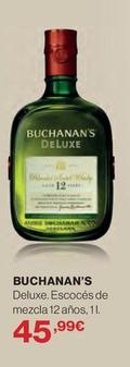Oferta de Buchanan's - Deluxe. Escocés De Mezcla 12 Años por 45,99€ en El Corte Inglés